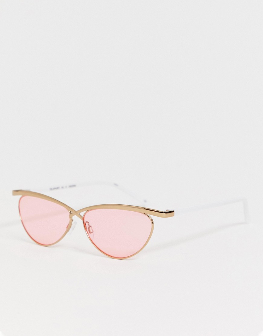 Le Specs - Teleport ya - Occhiali da sole tondi rosa
