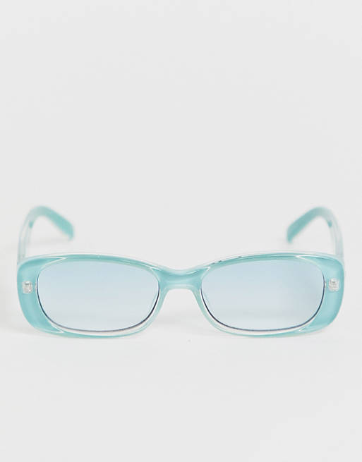 Le Specs unreal Blue Crystal Deadstock Sunglasses