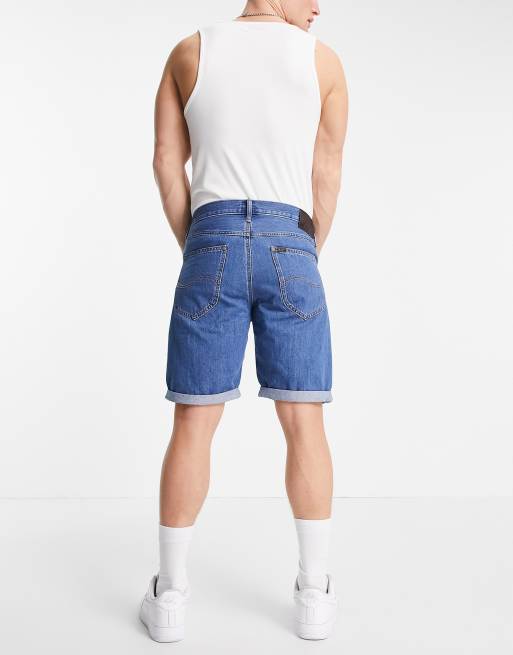 Lee 5 pocket denim hot sale shorts