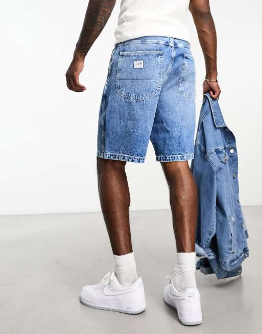 Lee mid rise shorts on sale 1889