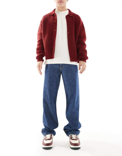 Lee - Asher - Jeans dritti ampi leggeri blu lavaggio medio - view 1