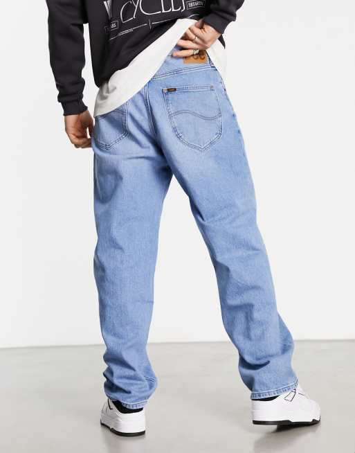 Lee ASHER - Relaxed fit jeans - true blue light/blue denim