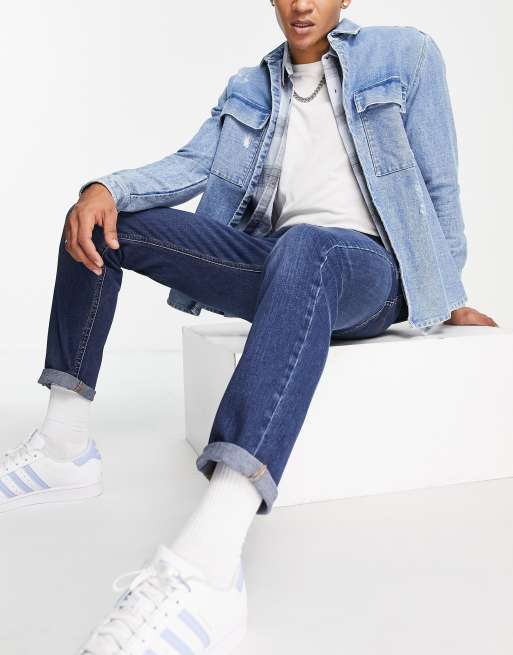 Lee - Austin - Tapered jeans i regular fit, 4 af 4