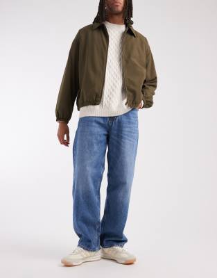 Lee Baggy Fit Jeans In Blue