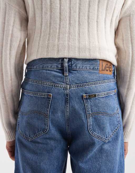 Lee – Baggy jeans i ljusblå tvätt, 5 av 5