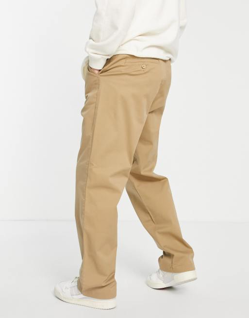 Lee – Beżowe bawełniane chinosy o luźnym kroju – BEIGE, 2 z 4