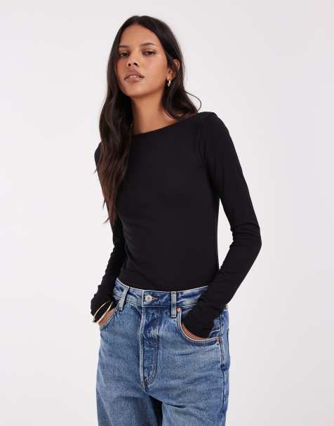 Lee Body mit langen Ärmeln in Schwarz - view 1