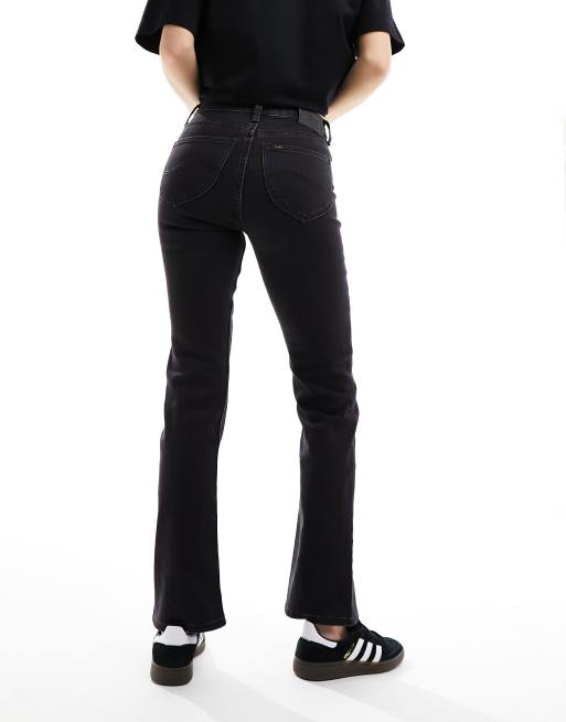 Lee black store bootcut jeans