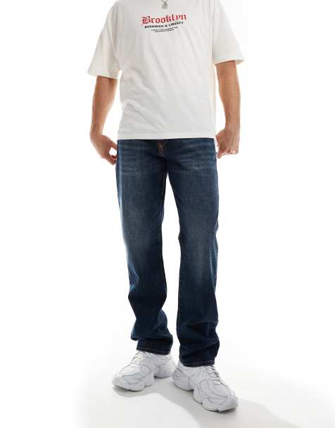 Lee - Brooklyn Cowboy - Jeans i lige pasform og mellem vintagevask - view 1