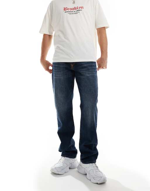 Lee - Brooklyn Cowboy - Rechtvallende jeans in mid vintage wassing