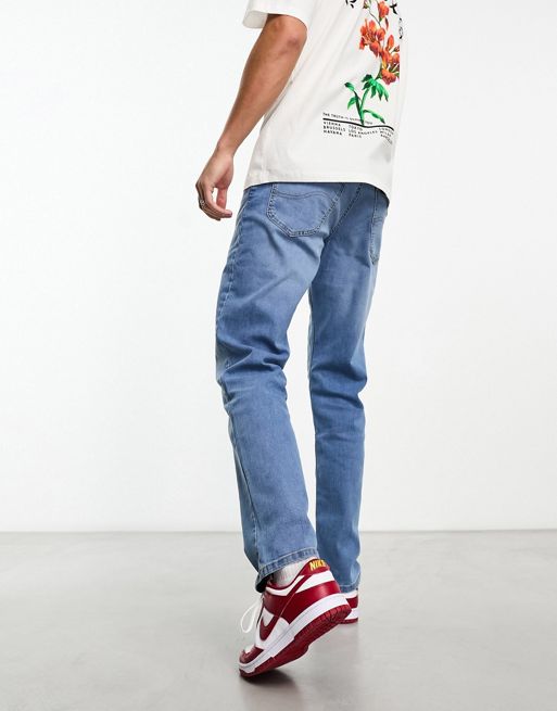 DTT rigid baggy fit jeans in light blue, ASOS