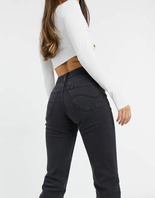 lee cropped jeans