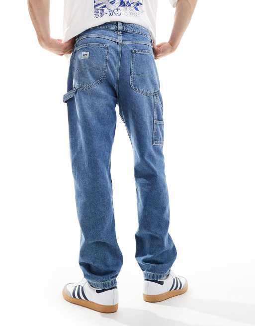 Lee Carpenter relaxed fit jeans in mid wash ASOS