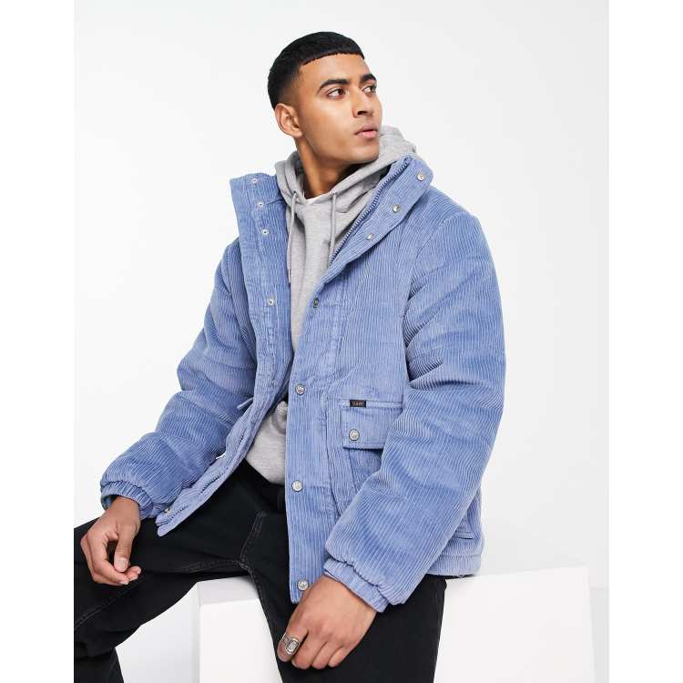 Denim puffer jacket outlet mens