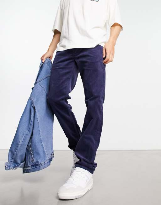 Lee Daren cord trousers in blue