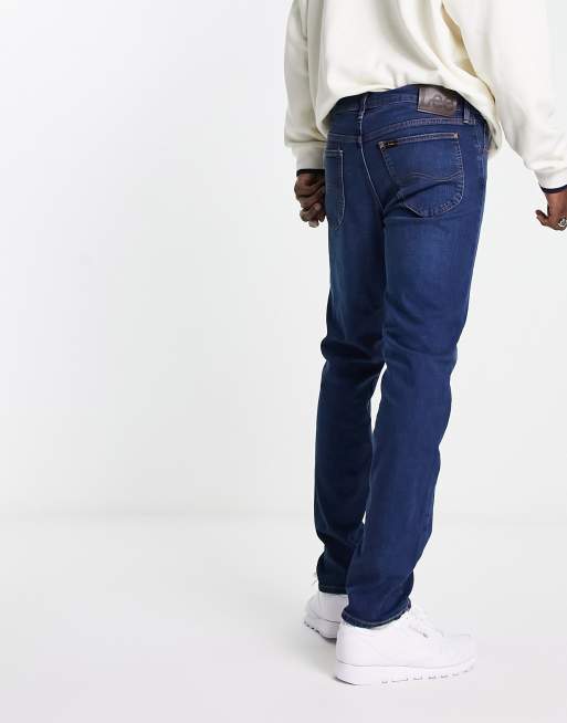 Lee - Daren - Regular-fit jeans in donkerblauw