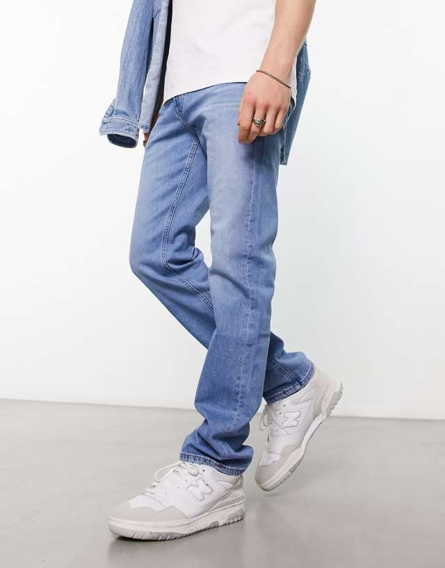 Lee - daren slim fit jeans in light wash