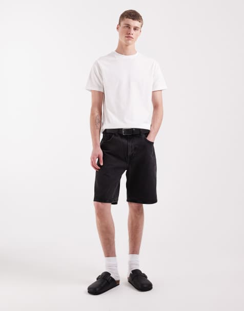 Lee denim jorts in black
