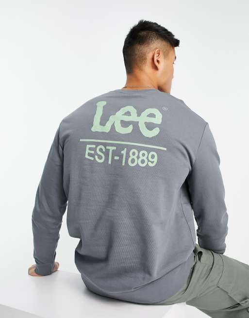 Lee - Felpa grigia