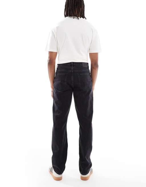 Lee - Haden - Vasket sorte jeans i lige pasform, 2 af 5