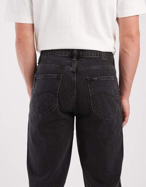 Lee Haden wide leg jeans in black, 5 of 5