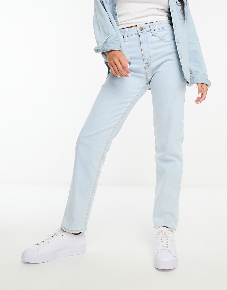 Lee Jeans carol straight jean in light wash-Blue