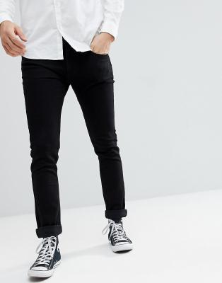 lee black slim fit jeans