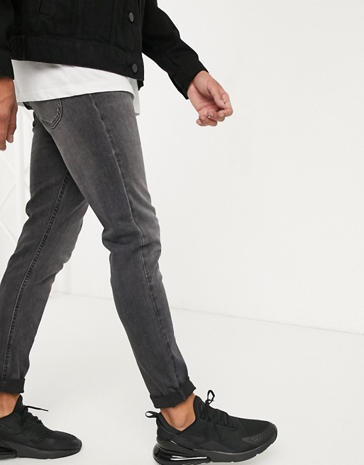 Lee Jeans Malone skinny jeans in black wash