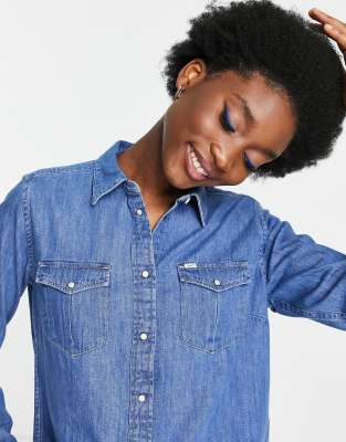 summer denim shirt