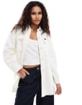 [Lee Jeans] Lee Jeans relaxed overshirt in white L WORKWEAR WHITE