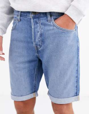 lee 5 pocket denim shorts