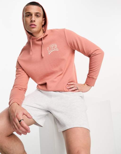 Lee jersey hoodie in orange