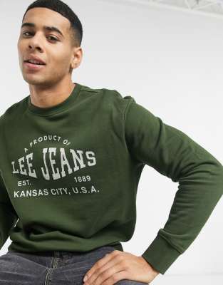 lee jeans green