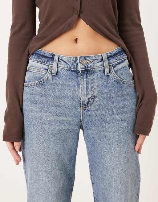 Lee - London - Jeans dritti lavaggio azzurro, 5 di 5