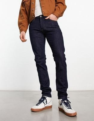 Lee Luke slim tapered fit jeans in dark rinse wash - ASOS Price Checker