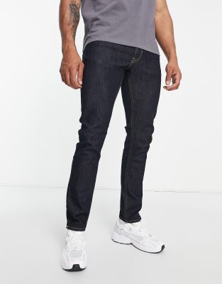Lee Luke slim tapered jean in dark blue - ASOS Price Checker