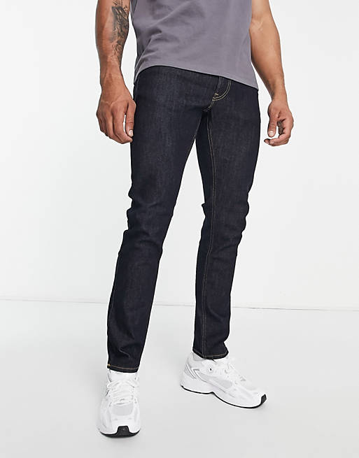 Lee Luke slim tapered jeans in dark blue