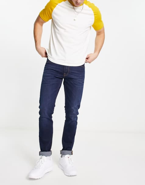 Lee - Luke - Smaltoelopende jeans in donkere vintage wassing - view 1