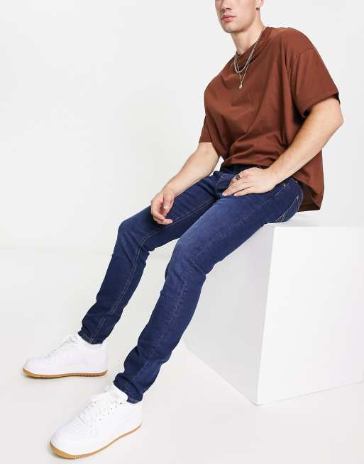 Lee malone skinny fit jeans in dark wash
