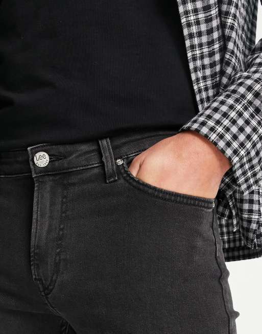 Lee Malone skinny fit jeans in grey ASOS