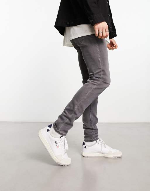 Lee Malone skinny fit jeans in washed black, 4 of 4