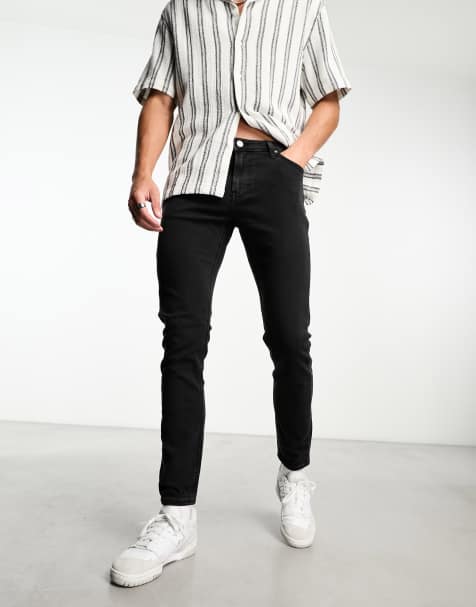 Lee Malone skinny jeans in black - view 1