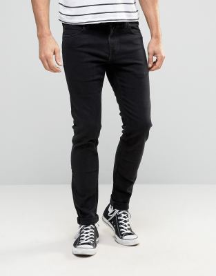 Lee Malone Super Skinny Jeans Ink Black