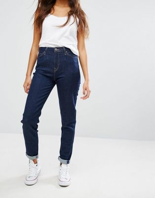 lee mom tapered jeans