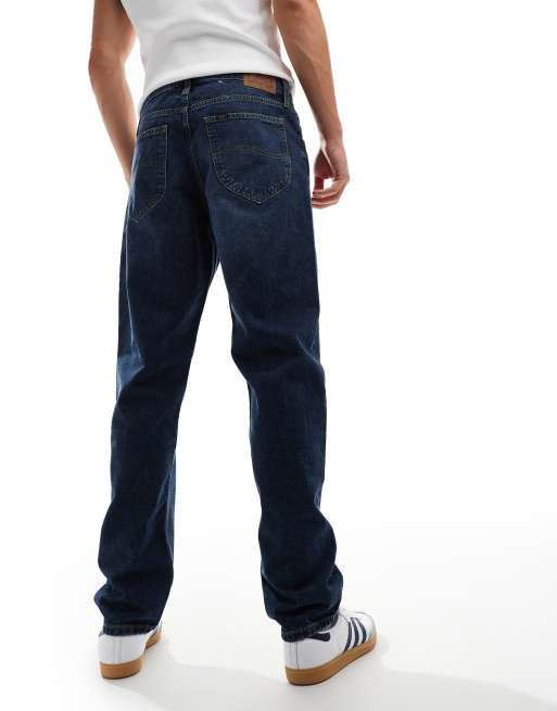 Lee - Oscar - Jeans affusolati comodi lavaggio scuro, 3 di 5