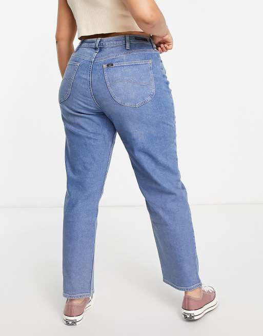 Calça jeans mom store pants