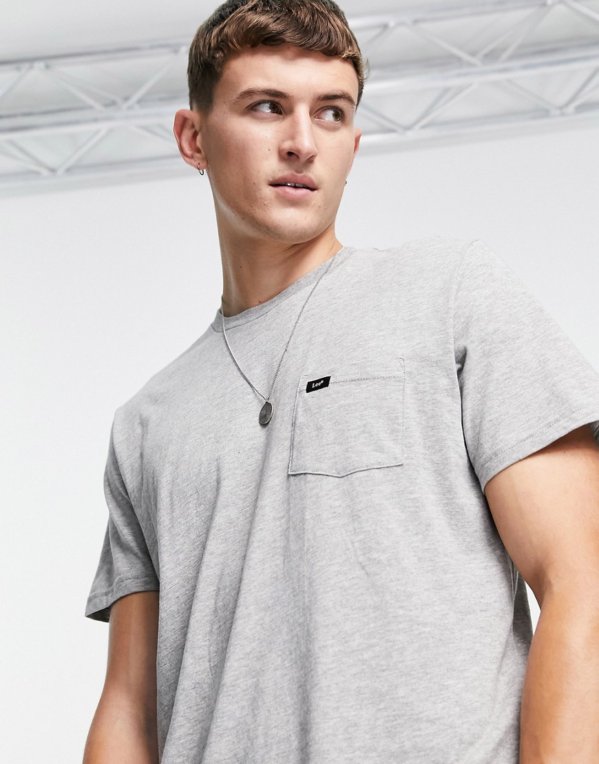 Lee pocket t-shirt-Grey