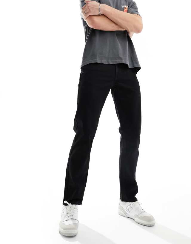 Lee - regular straight jeans in black rinse