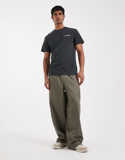 Lee – Relaxed-Fit-T-Shirt in Schwarz mit Logo, 3 von 5