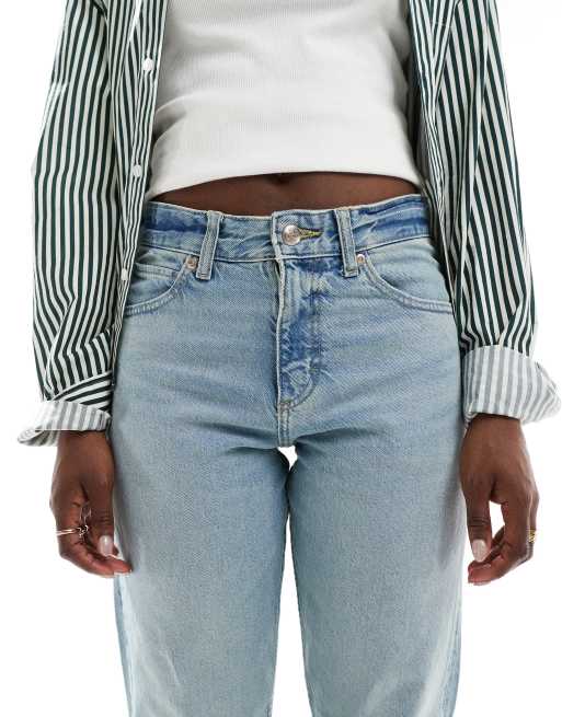 Jeans Lee Rider Classic Straight Donna | Vita Media | 67% Cotone, 32% Liocell, 1% Elastan | Pakistan - Foto 2
